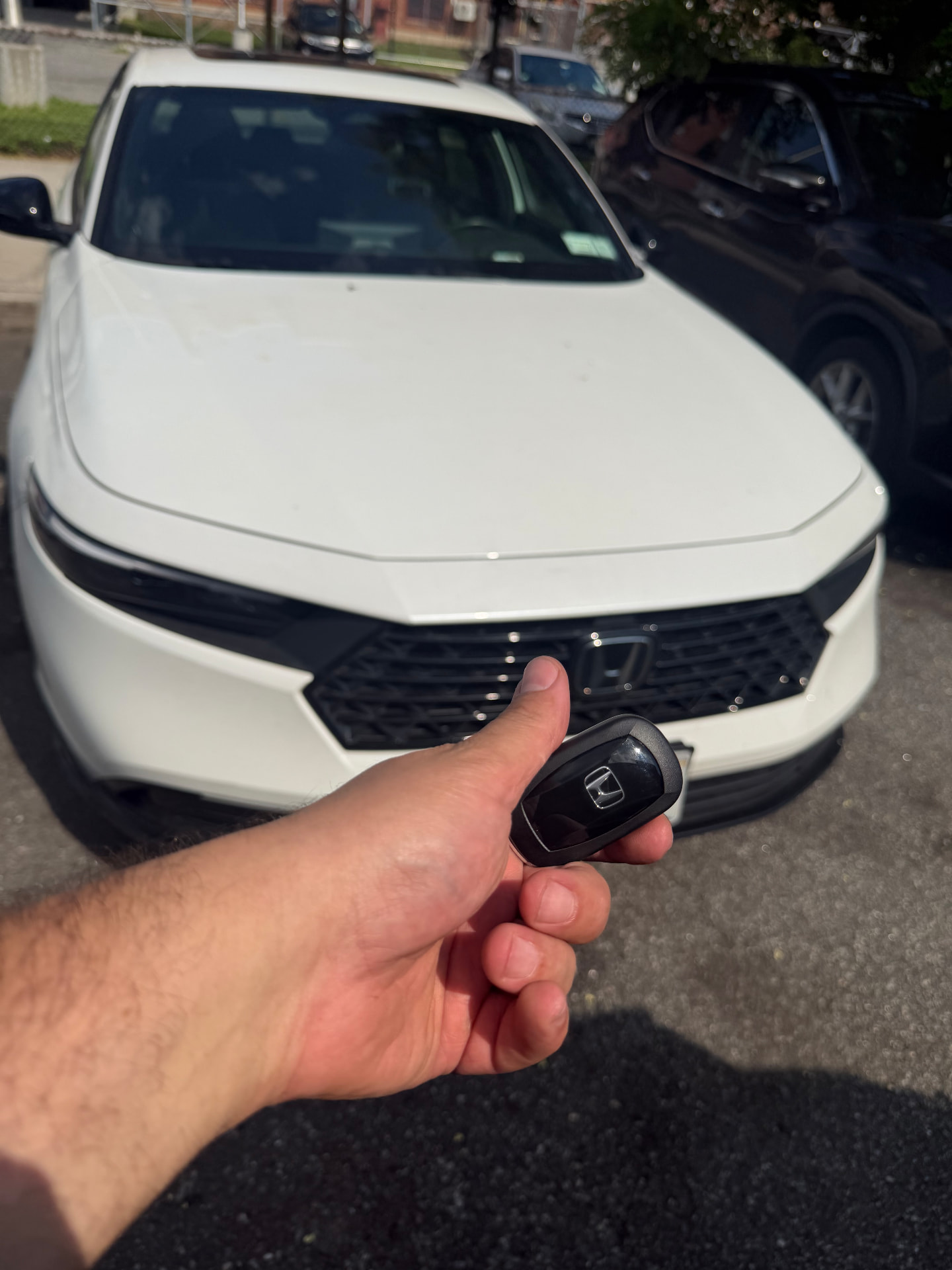 New Honda Accord smart key cut and programmed on-site